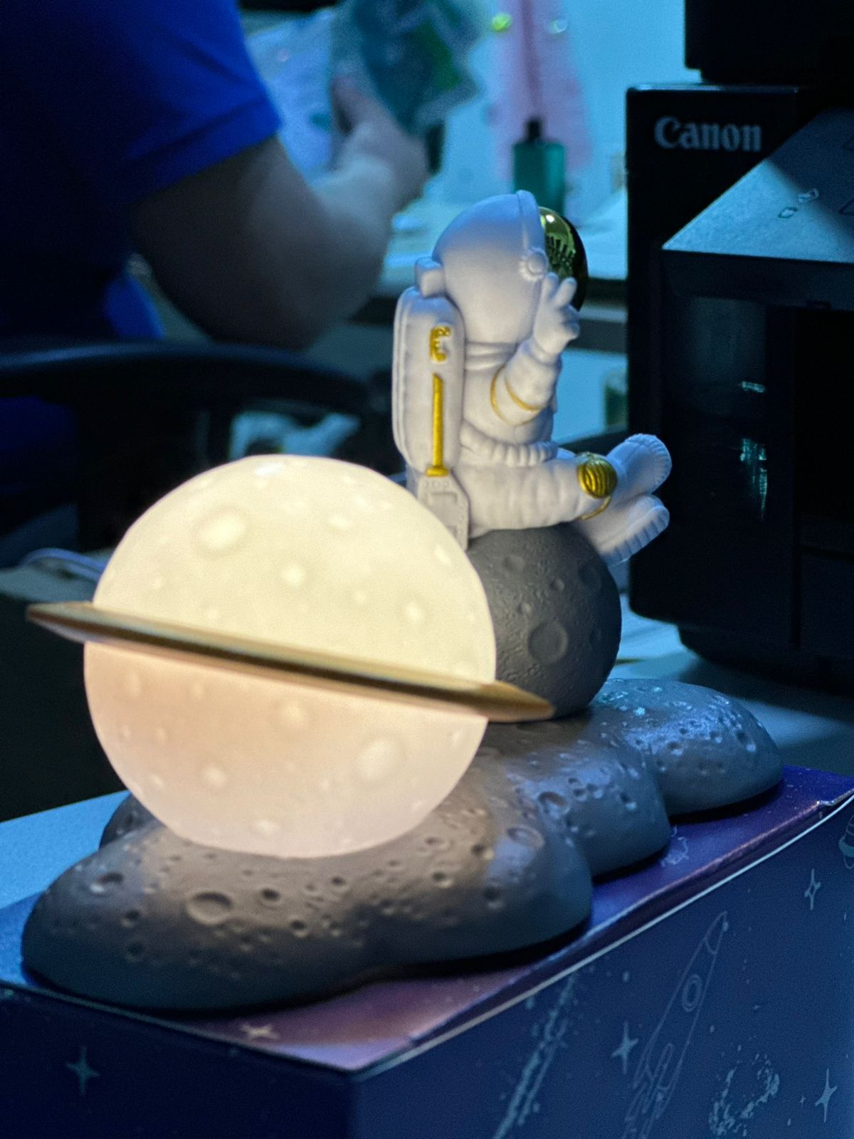 Lampara Astronauta Nube